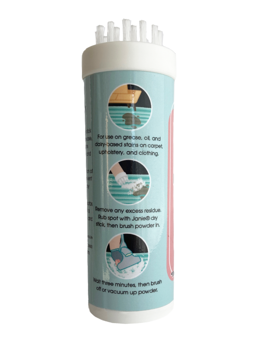 Janie ® Dry Stick | Carpet & Upholstery Spot Cleaner