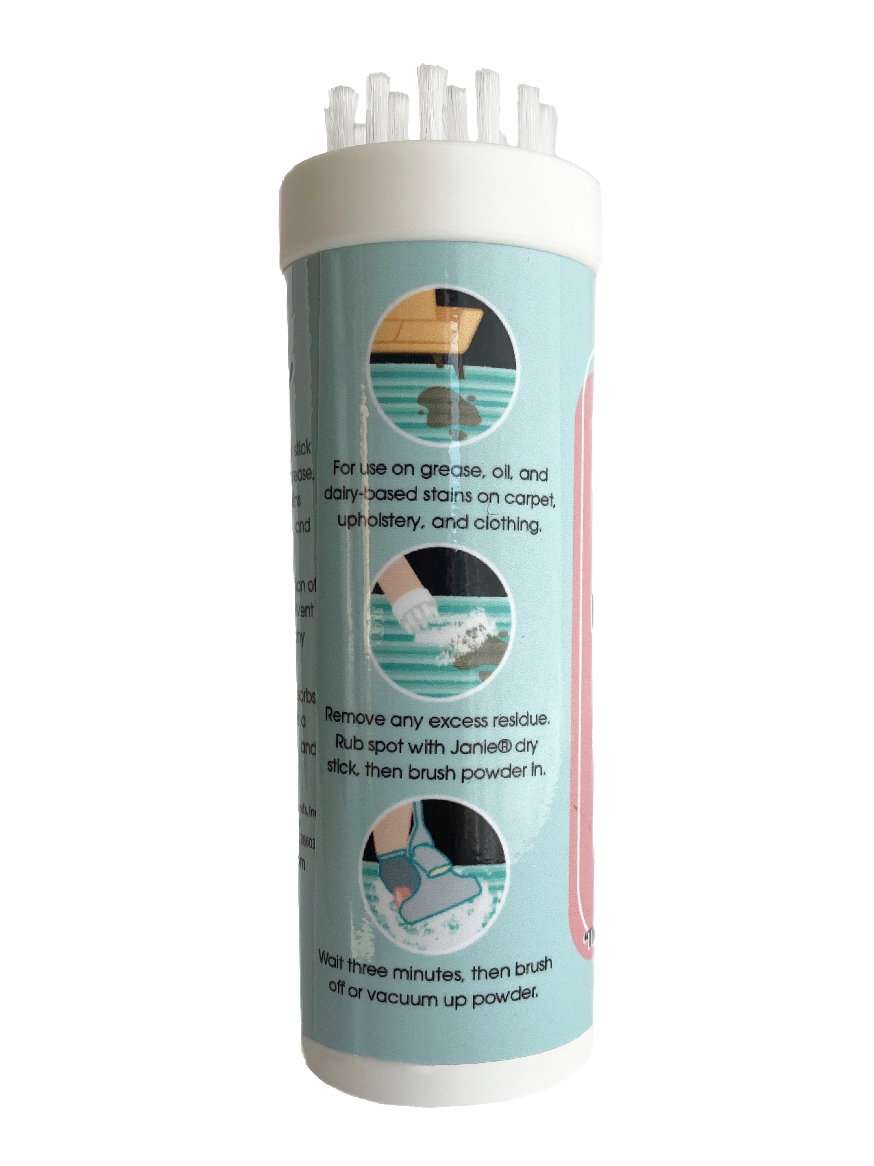 Janie ® Dry Stick | Carpet & Upholstery Spot Cleaner