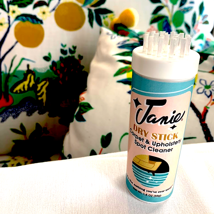 Janie ® Dry Stick | Carpet & Upholstery Spot Cleaner