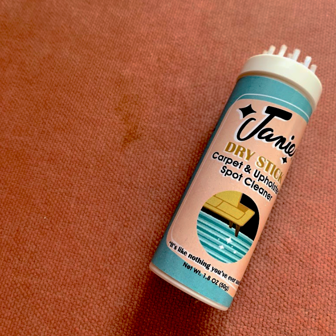 Janie ® Dry Stick | Carpet & Upholstery Spot Cleaner
