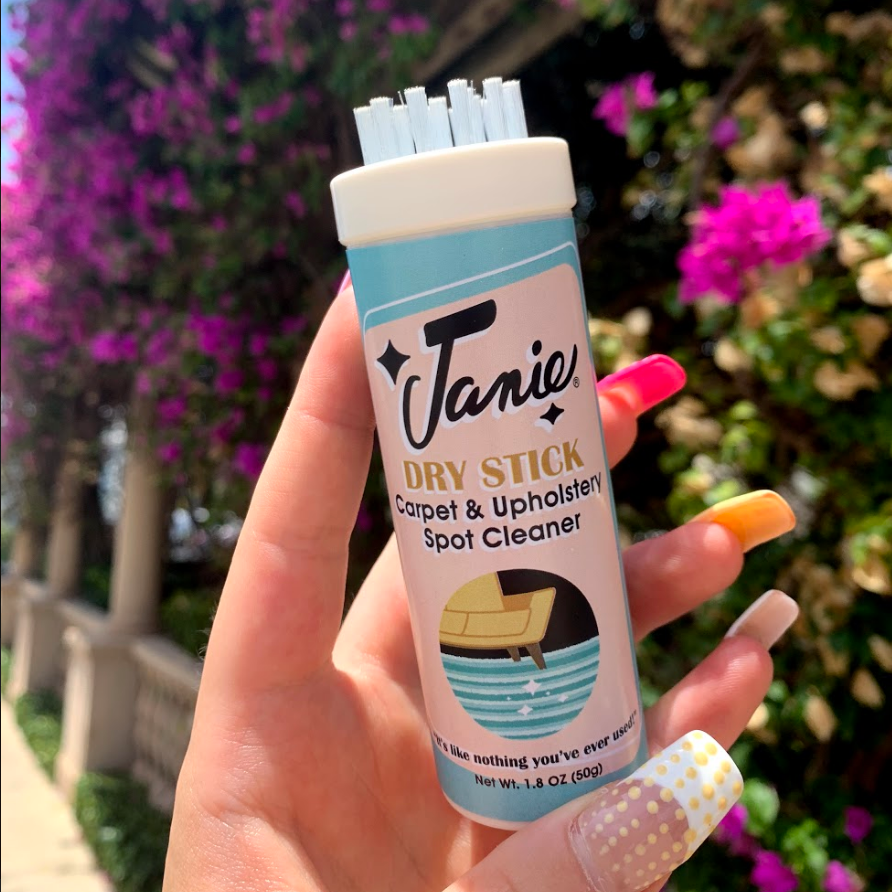 Janie ® Dry Stick | Carpet & Upholstery Spot Cleaner